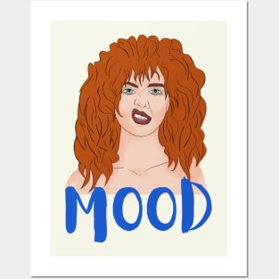 Mood. Red-haired girl Posters and Art